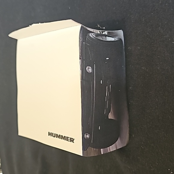 HUMMER T-shirt S Black with rhinestones, Also a HUMMER notepad 4" slightly used - Picture 14 of 16